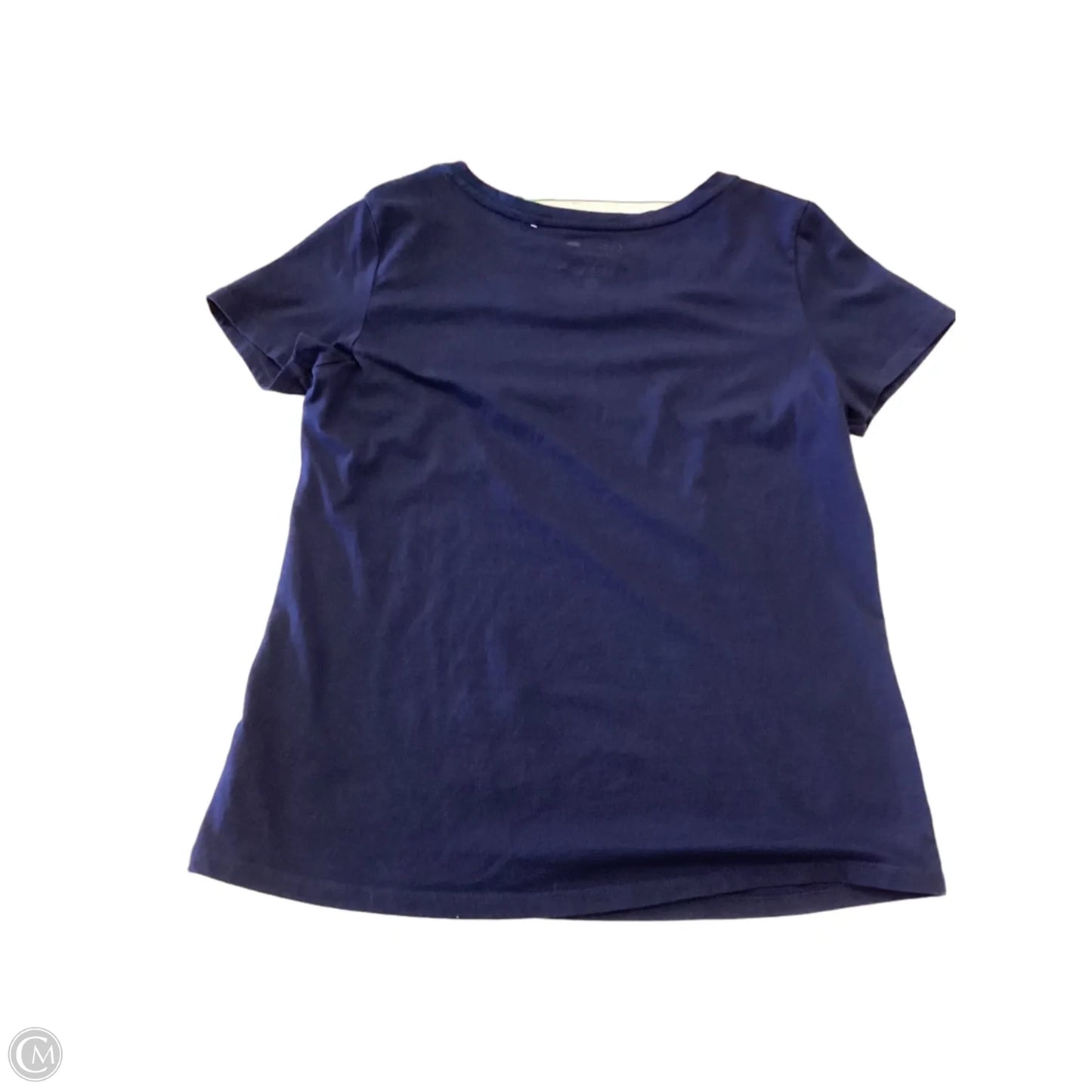 Top Short Sleeve By C And C In Navy, Size: L