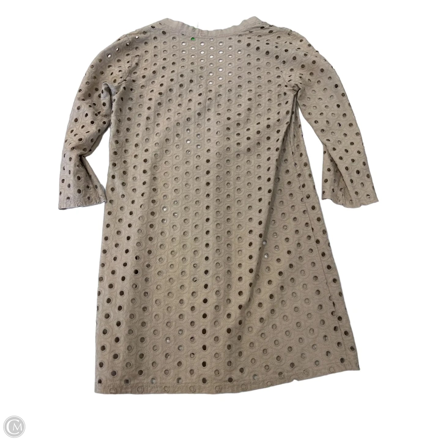 Swimwear Cover-up By Kische In Beige, Size: Osfm