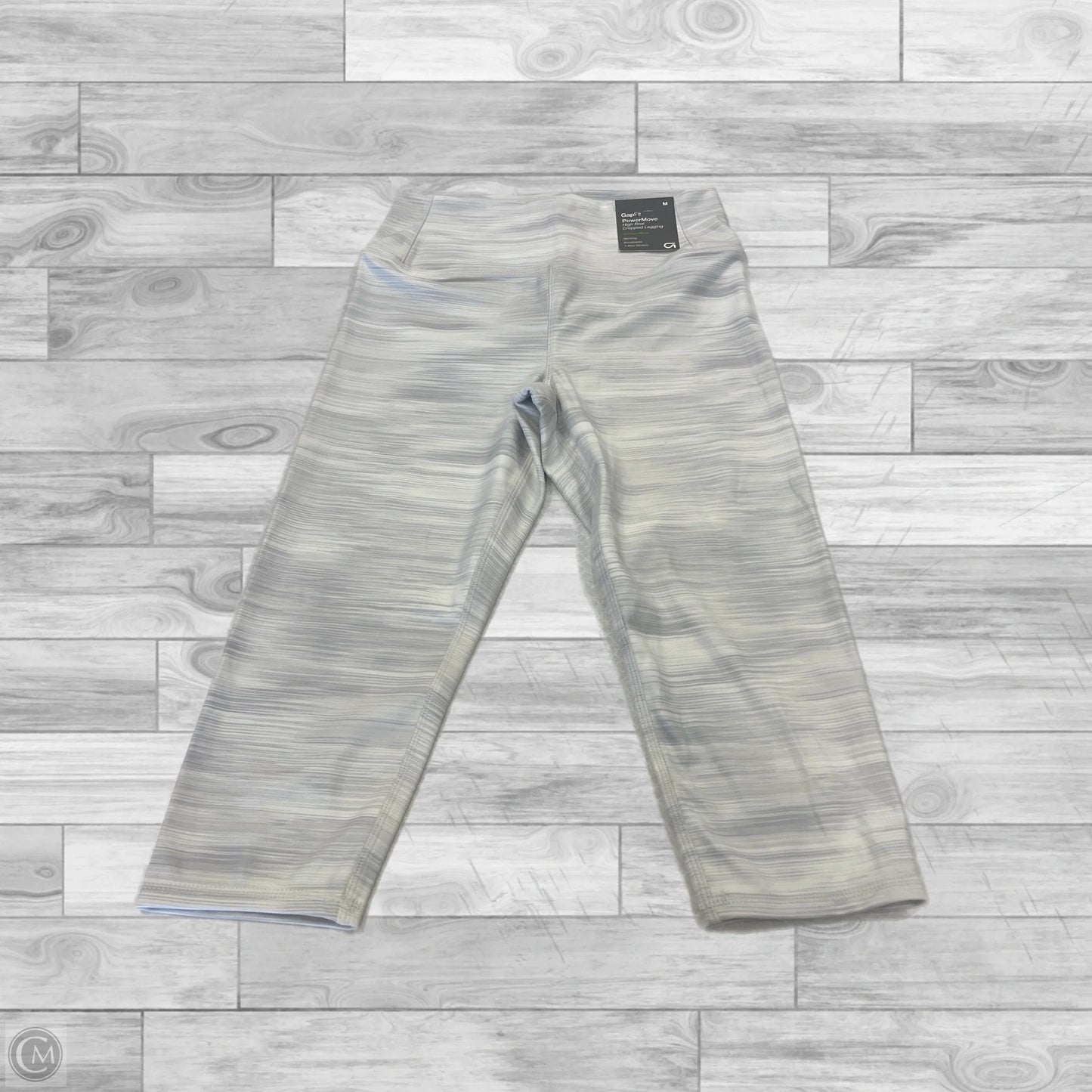 Athletic Capris By Gap In Grey, Size: M