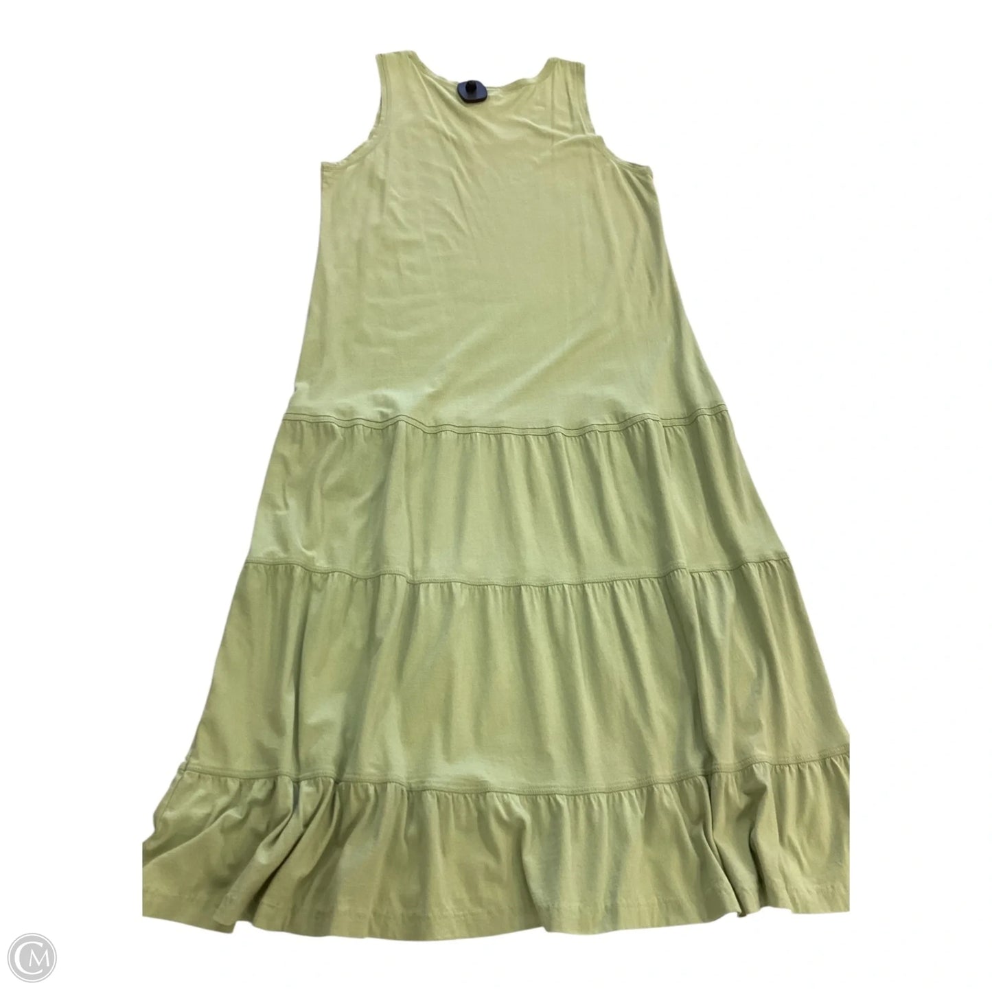 Dress Casual Maxi By J. Jill In Green, Size: L