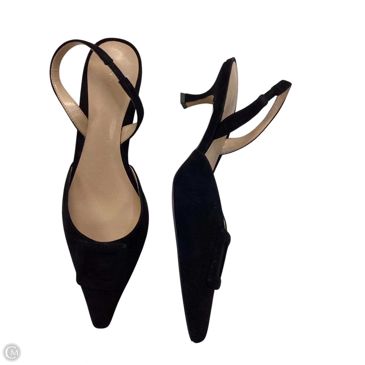 Shoes Heels Kitten By Ann Taylor In Black, Size: 8.5