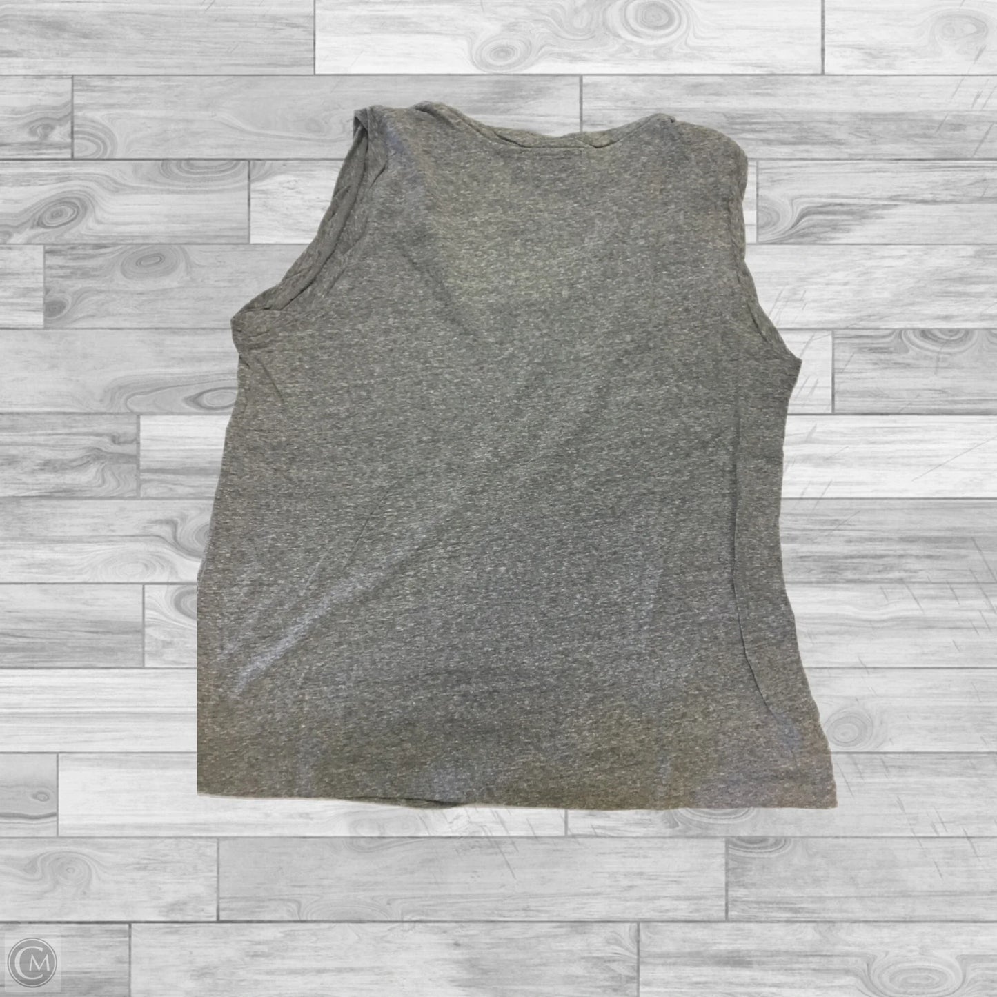 Top Sleeveless Basic By Loft In Grey, Size: L