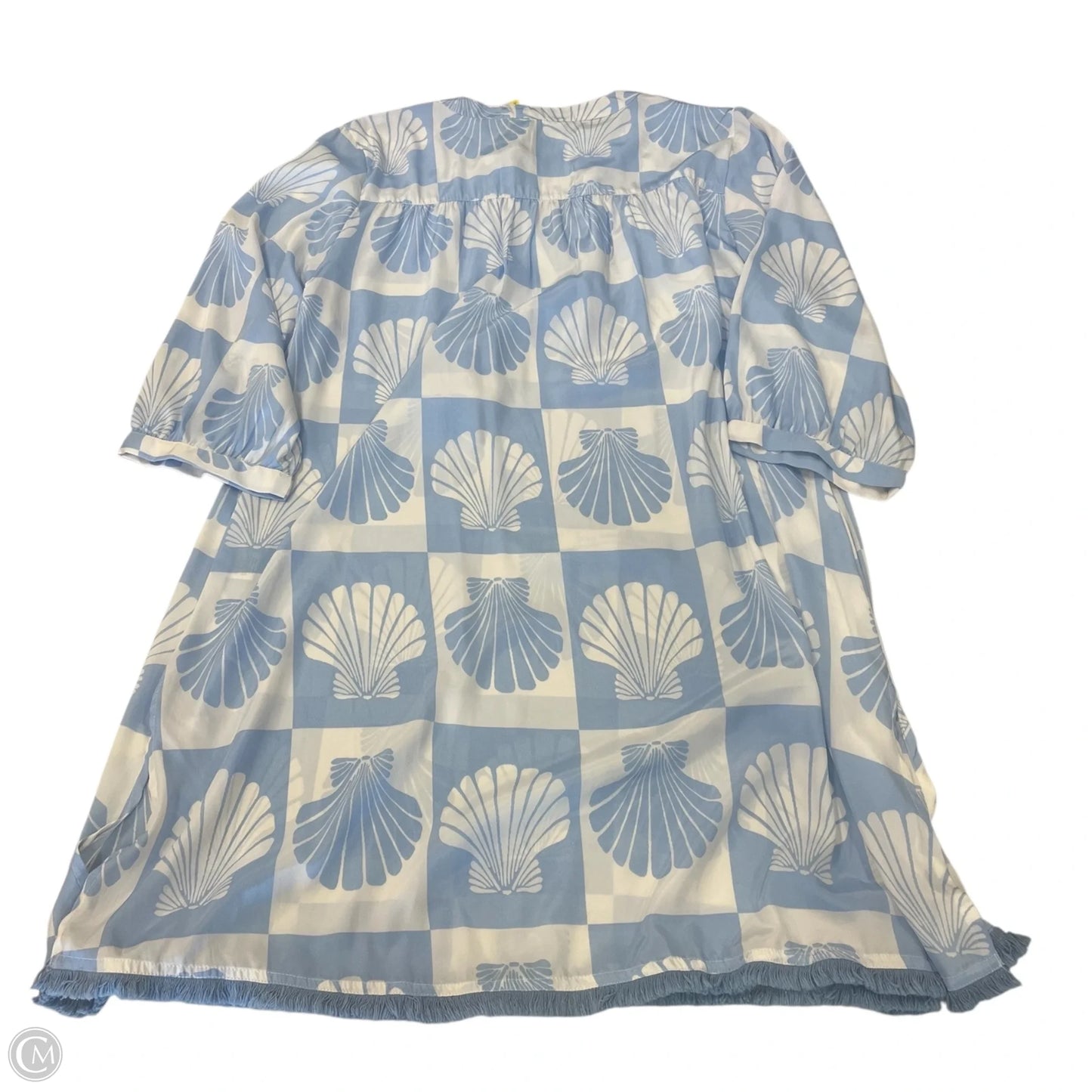 Swimwear Cover-up By Clothes Mentor In Nautical Print, Size: Xl