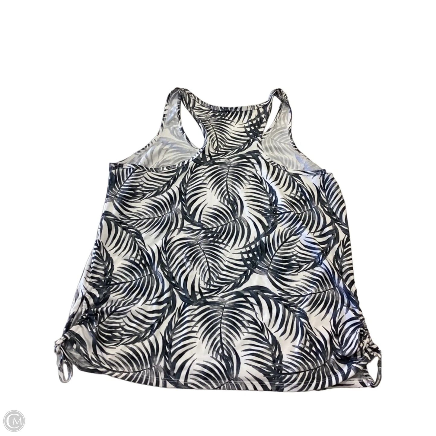 Athletic Tank Top By Xersion In Tropical Print, Size: Xl