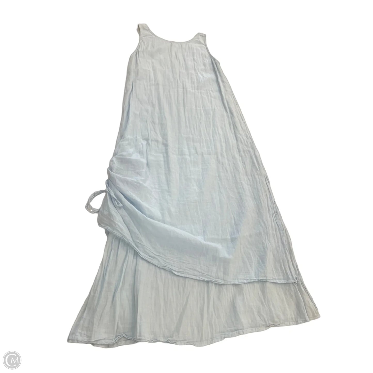 Dress Casual Midi By Clothes Mentor In Blue, Size: Osfm