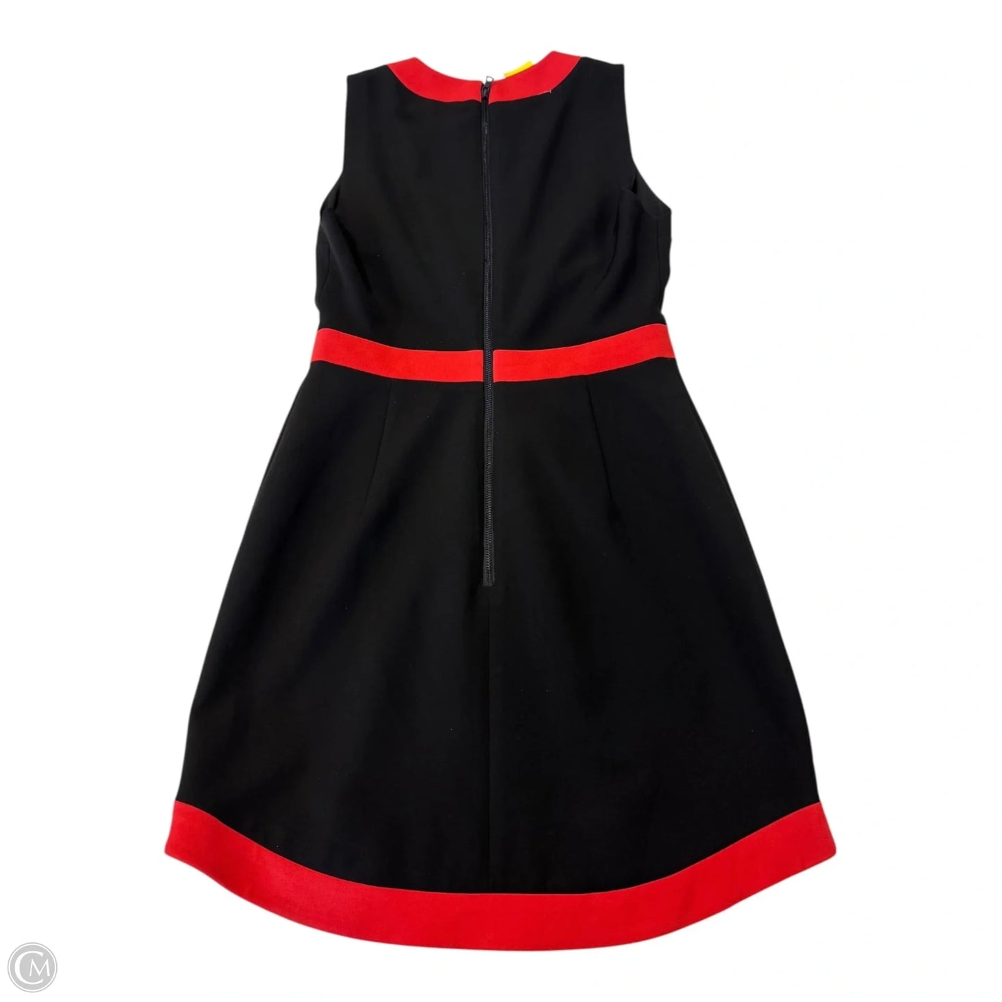 Dress Designer By Alice + Olivia In Black & Red, Size: M