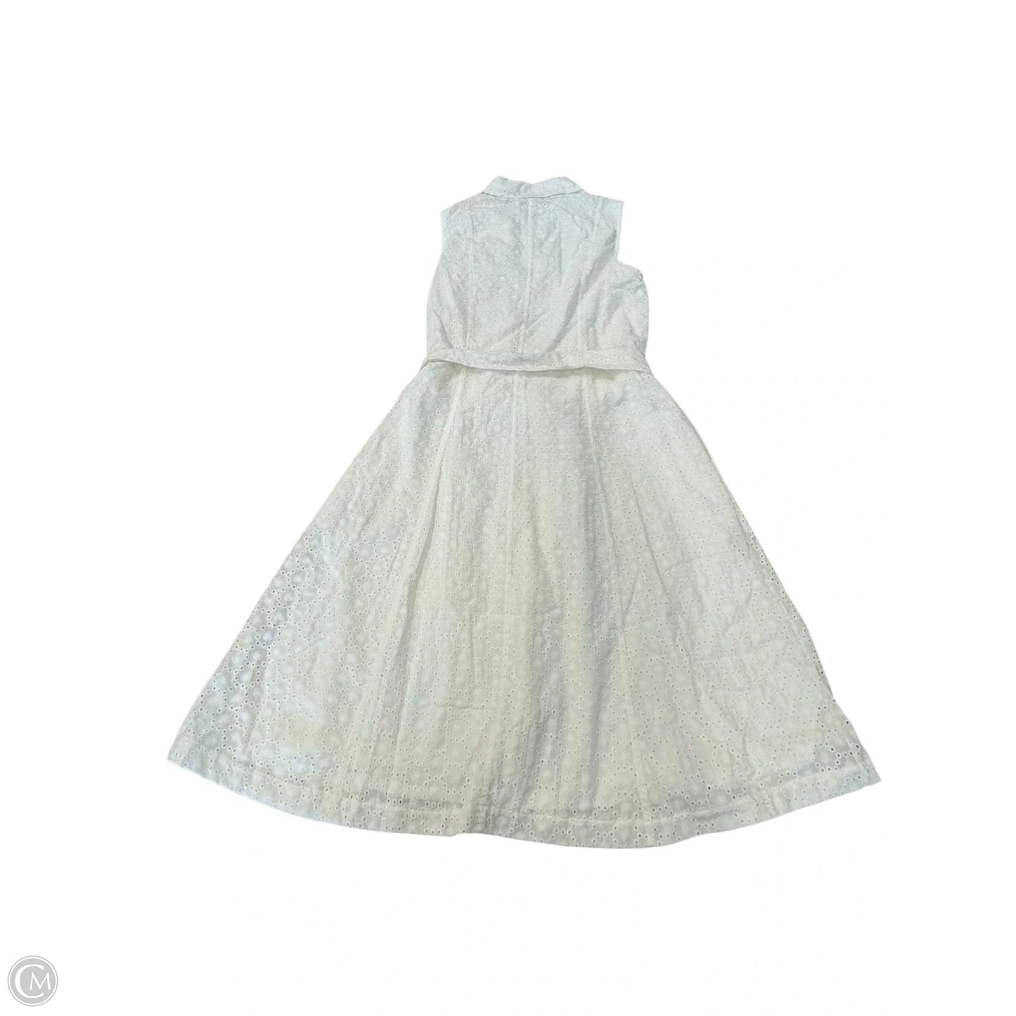 Dress Casual Midi By Anne Klein In White, Size: 6
