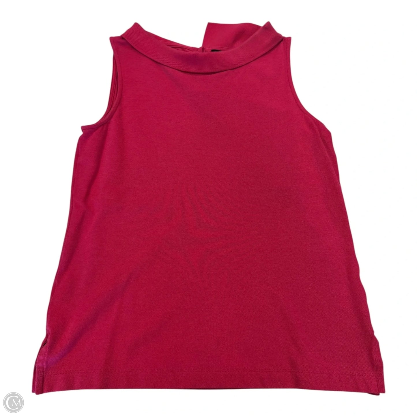 Top Sleeveless By Talbots In Red, Size: Petite Small