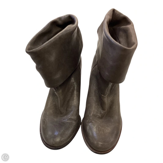 Boots Ankle Heels By Vince Camuto In Grey, Size: 8