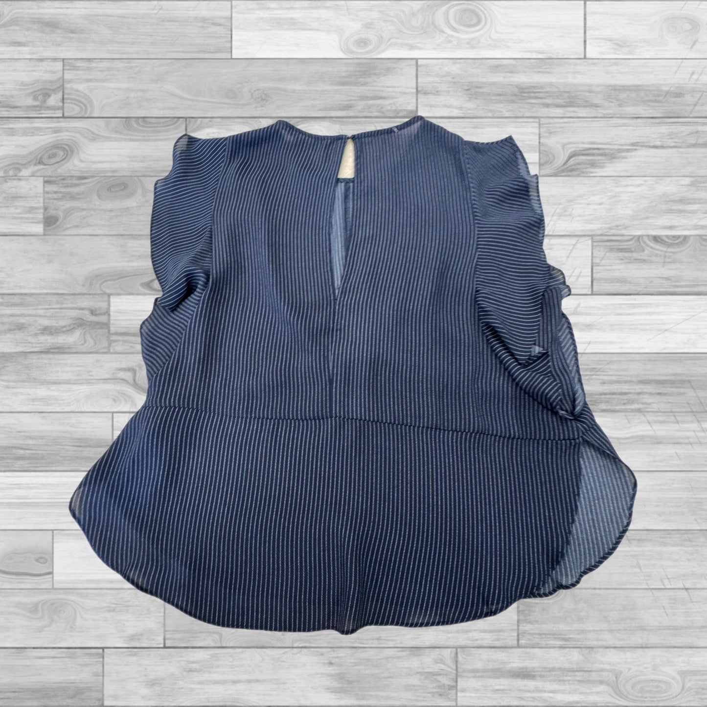 Navy Top Short Sleeve Rachel Roy, Size L