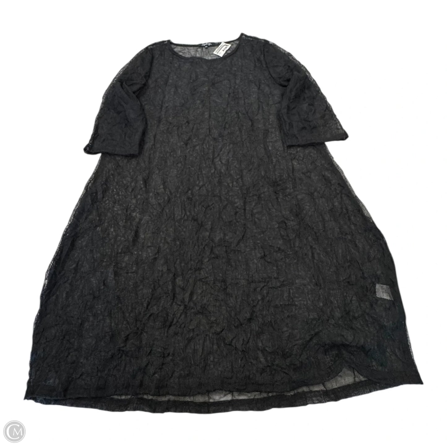 Tunic 3/4 Sleeve By Cmc In Black, Size: Xl