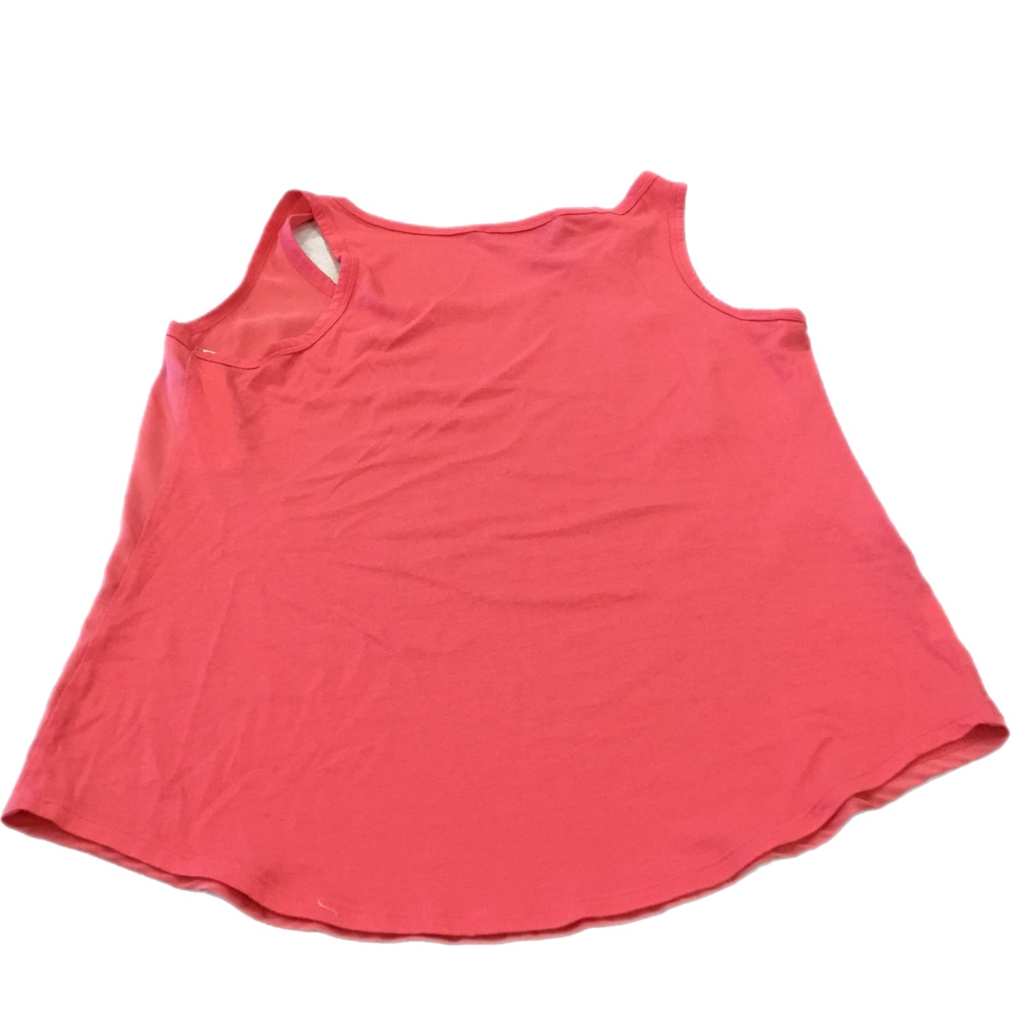 Top Sleeveless By Loft In Coral, Size: Petite M