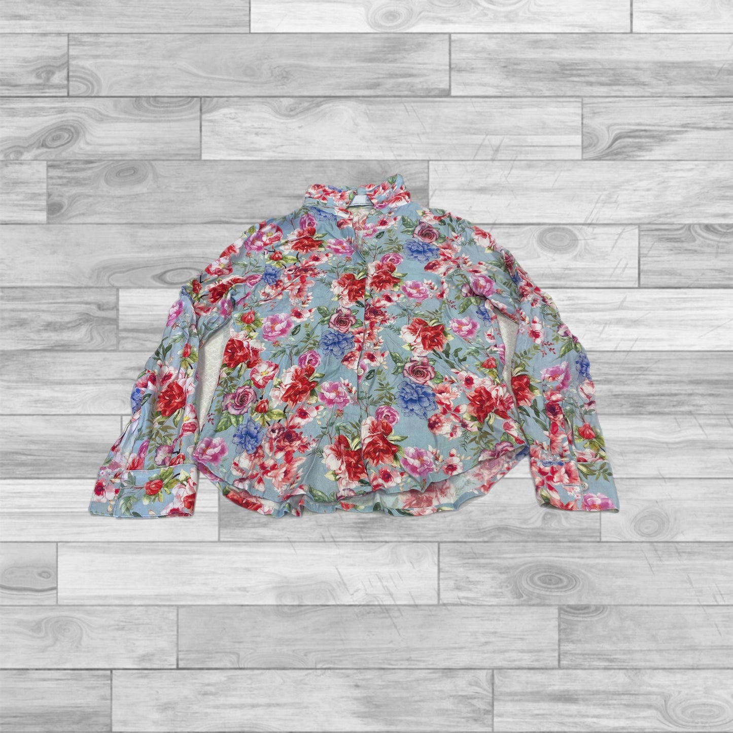 Top Long Sleeve By Cmc In Floral Print, Size: Xs