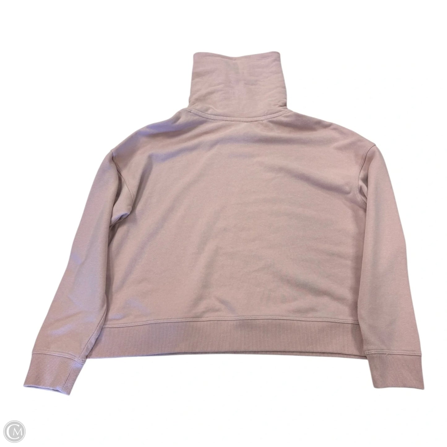 Sweatshirt Hoodie By Calvin Klein In Pink, Size: S