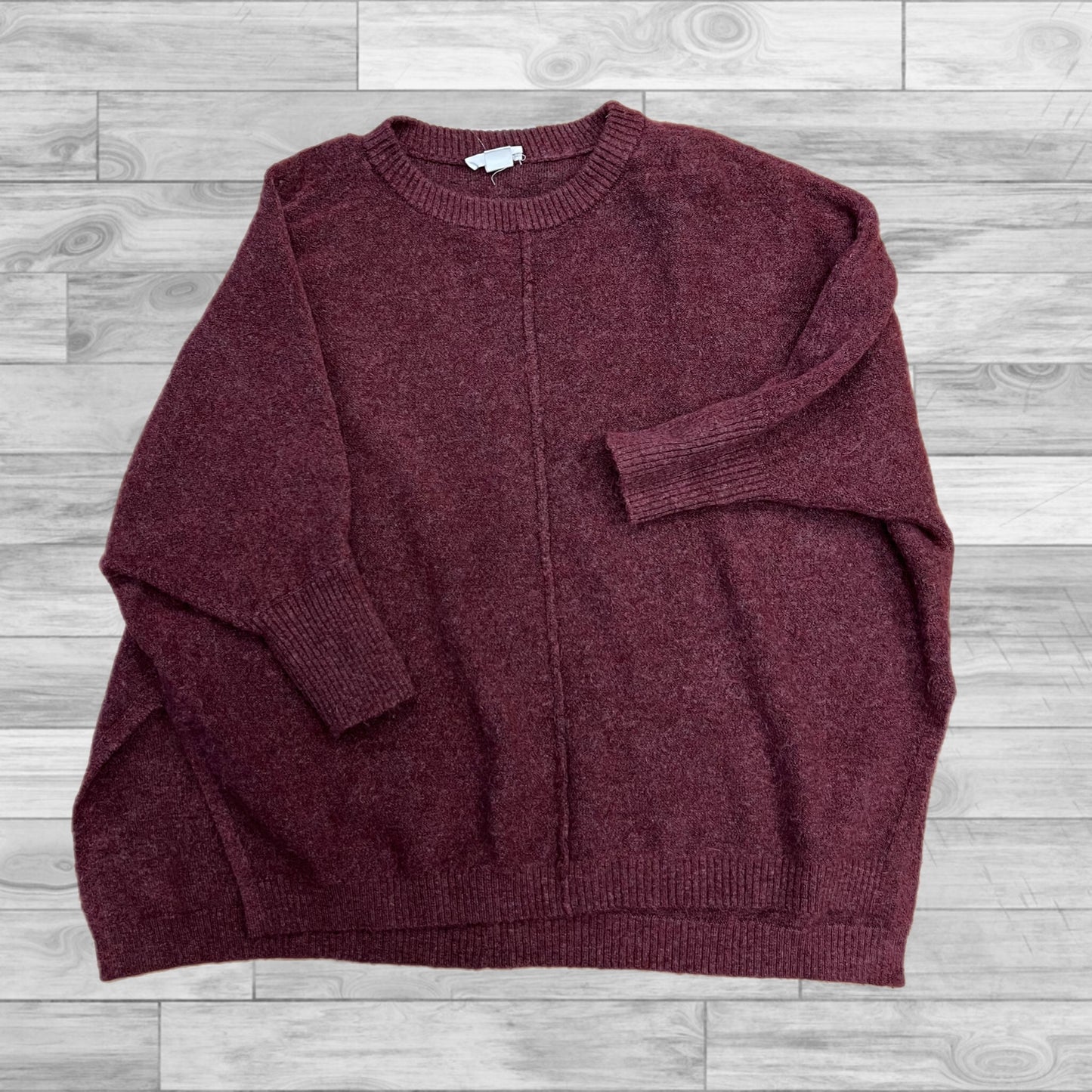 Sweater By Loft In Red, Size: Xs