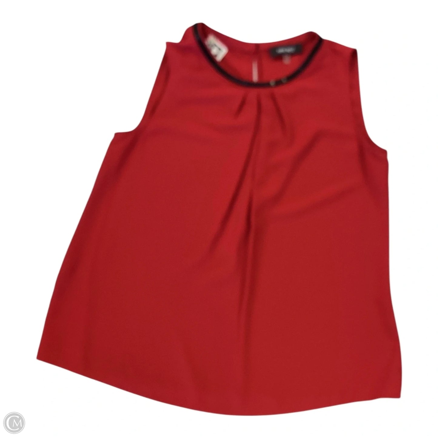 Top Sleeveless By Nine West In Red, Size: M