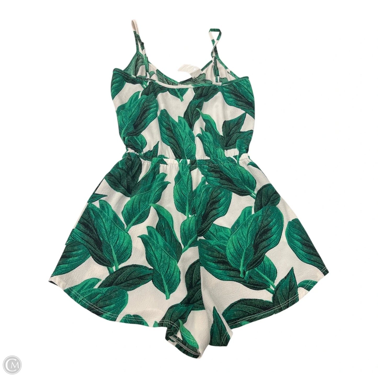 Romper By Show Me Your Mumu In Green & White, Size: S