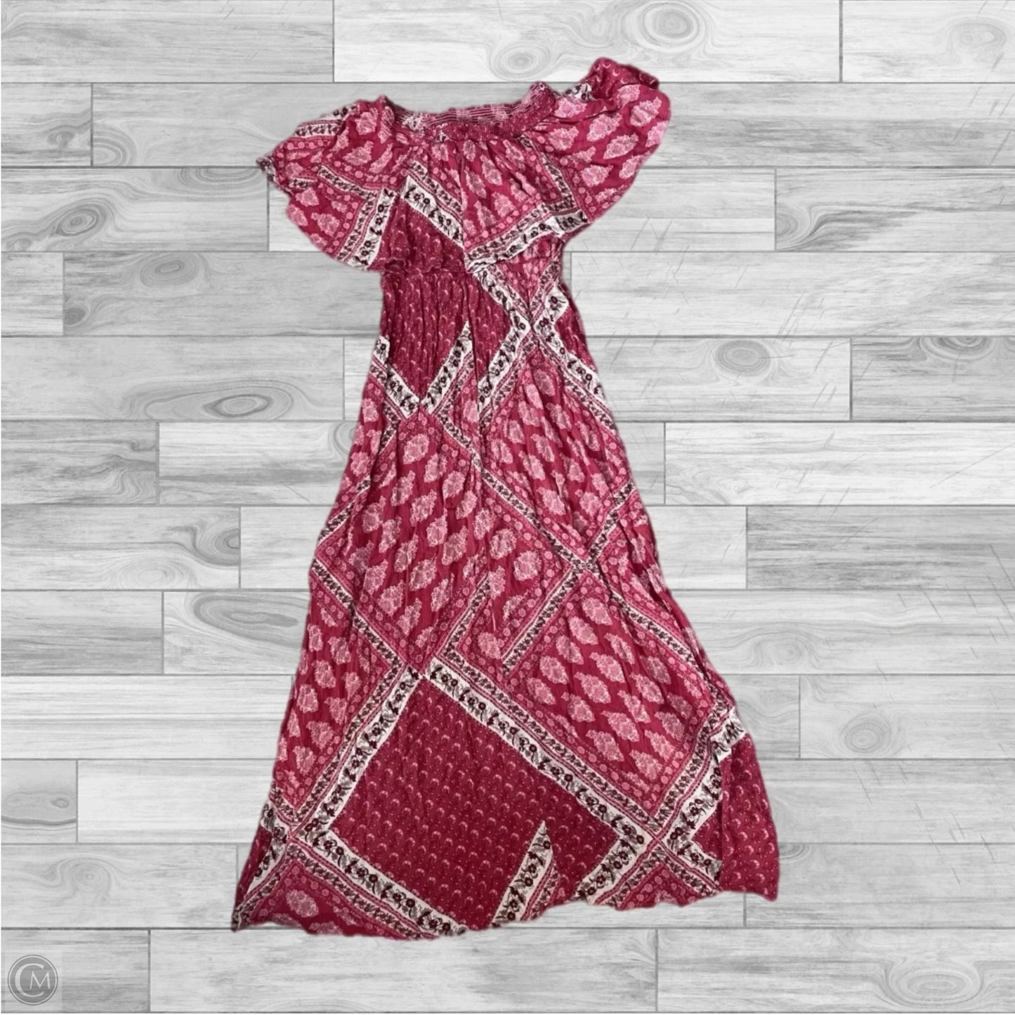 Dress Casual Maxi By Show Me Your Mumu In Pink, Size: M