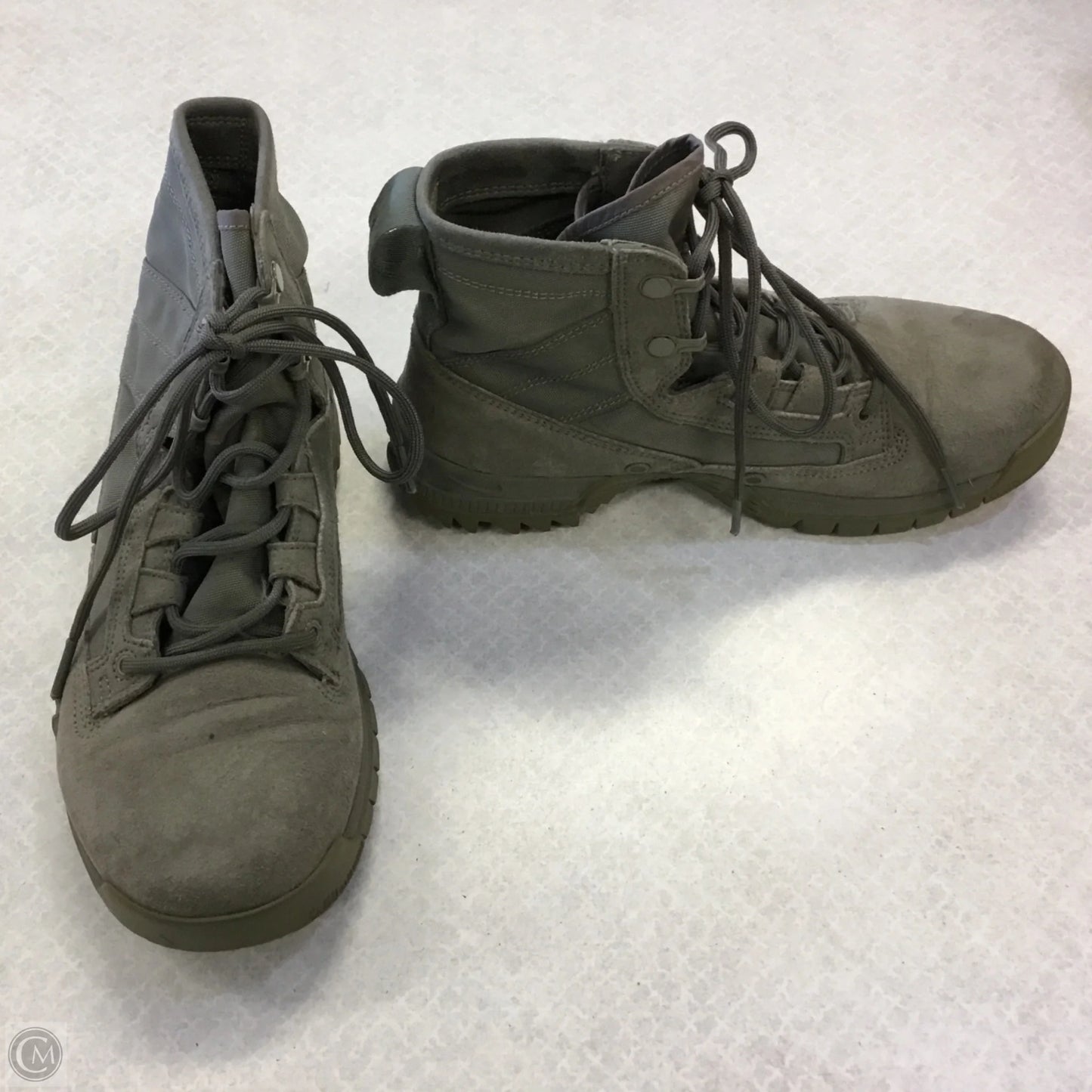 Boots Ankle Flats By Nike In Green, Size: 7.5