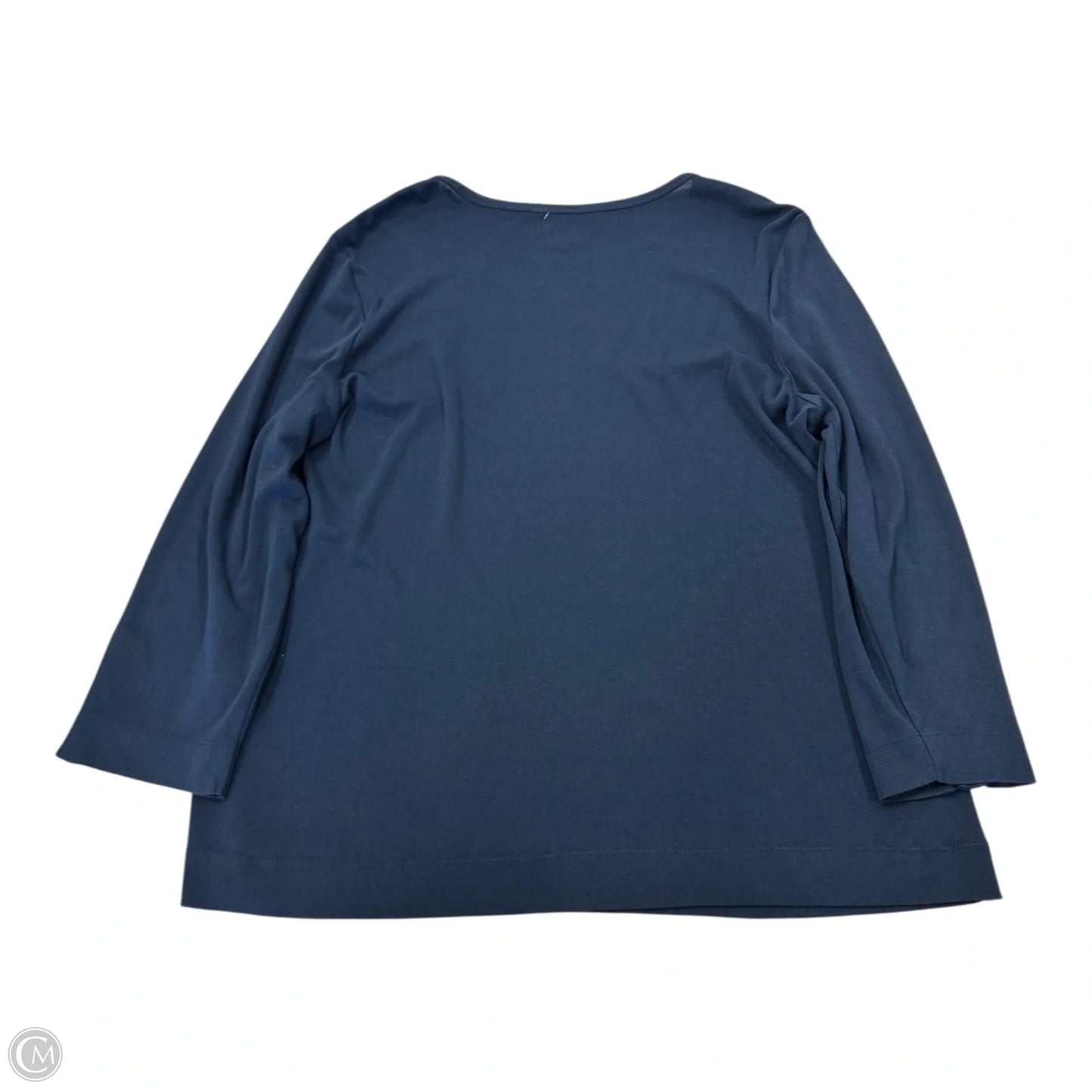 Top Long Sleeve Basic By Chicos In Navy, Size: 4 (2x)