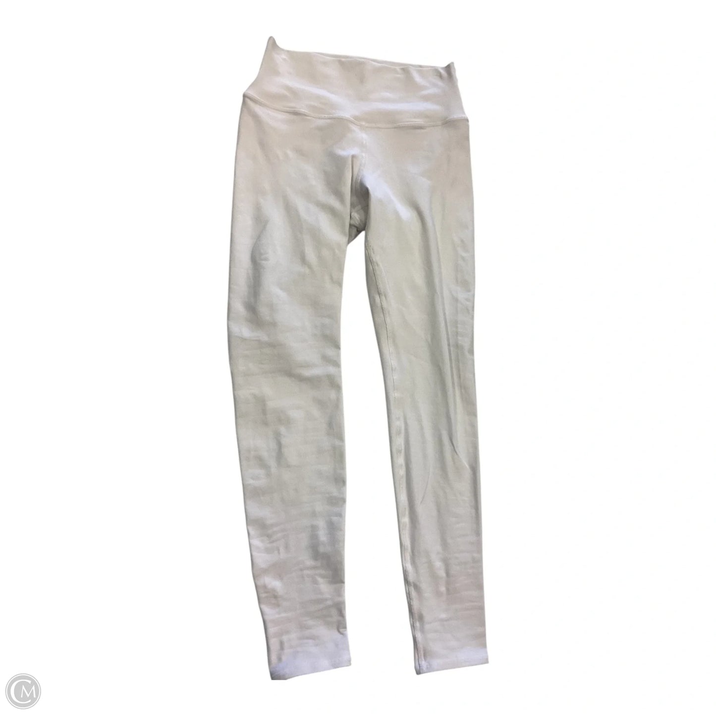 Athletic Leggings By Alo In White, Size: S
