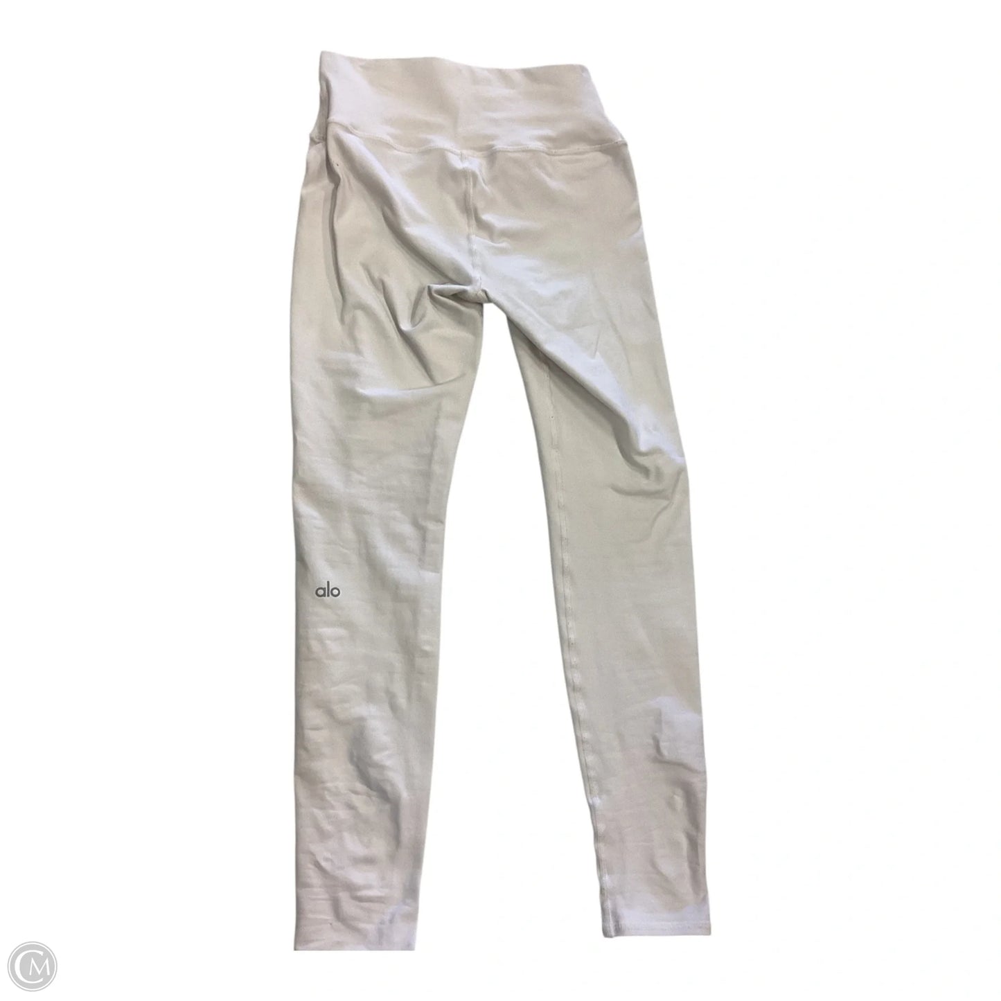 Athletic Leggings By Alo In White, Size: S