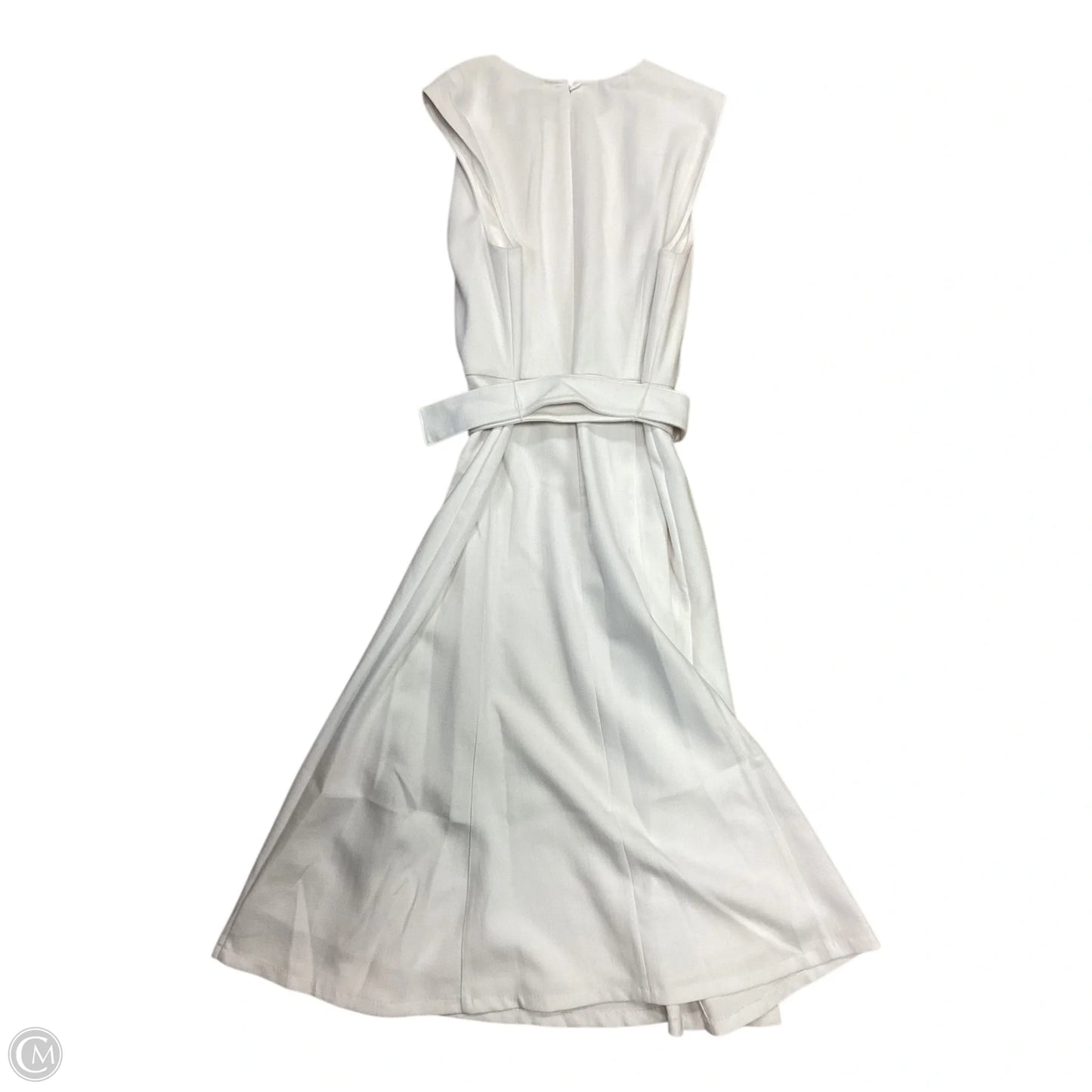 Dress Casual Maxi By Ann Taylor In White, Size: 10