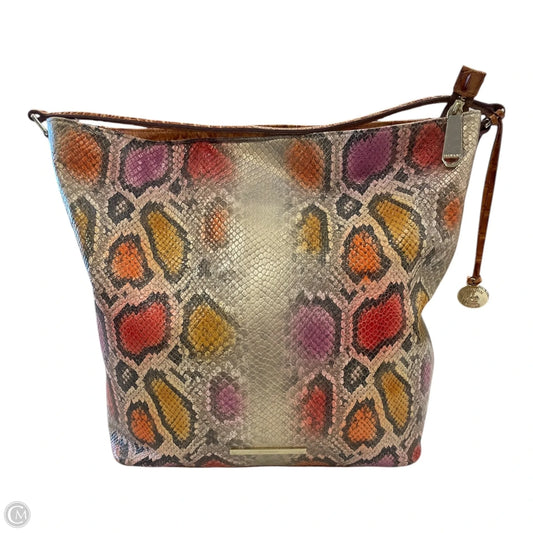 Handbag Designer By Brahmin, Size: Large