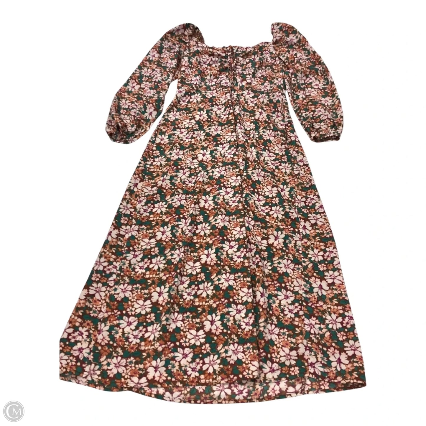 Dress Casual Maxi By Clothes Mentor In Floral Print, Size: M