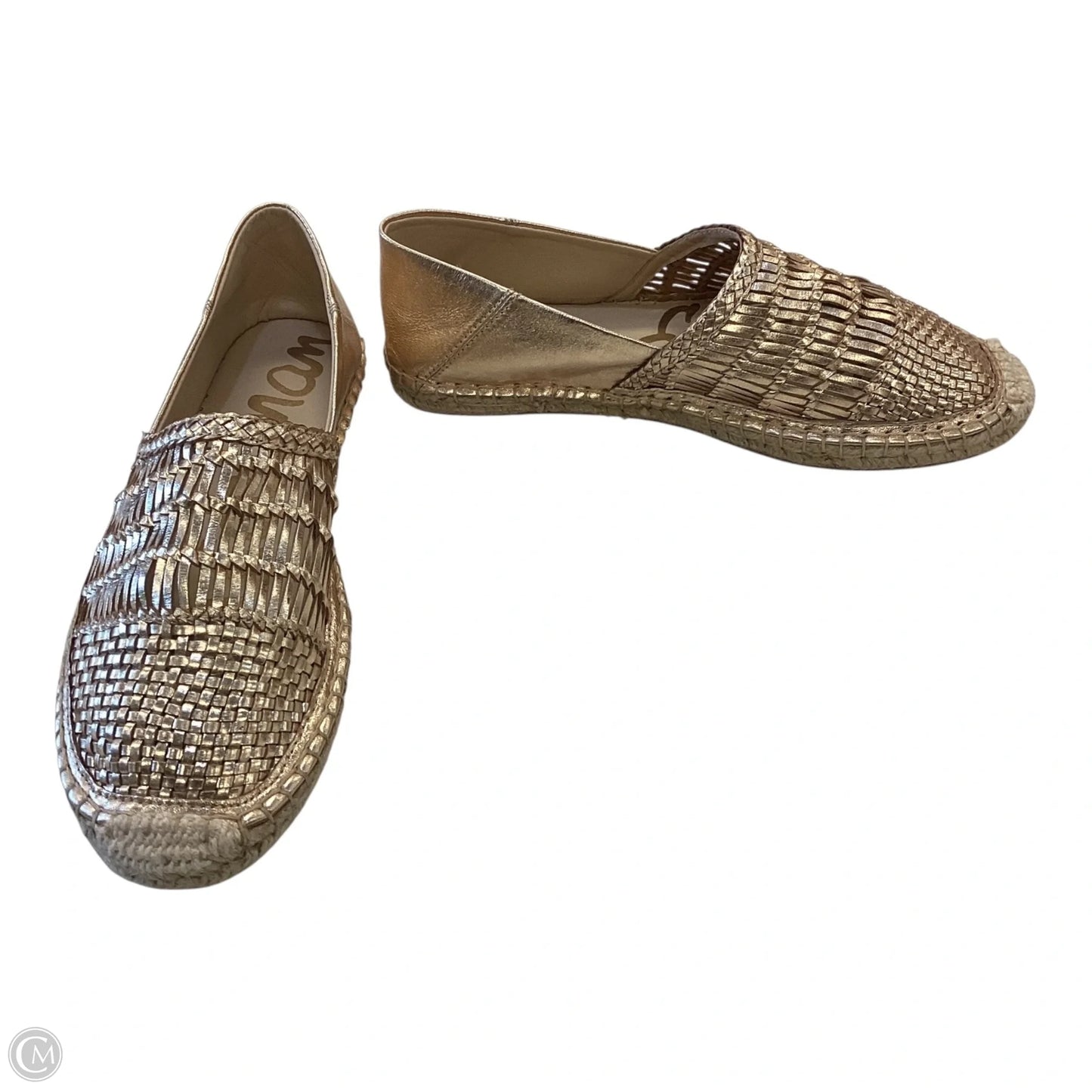 Shoes Flats By Sam Edelman In Gold, Size: 8