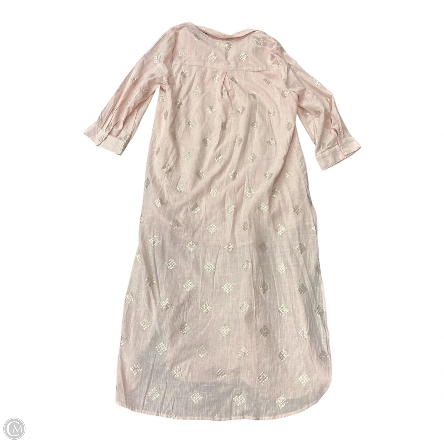 Dress Casual Maxi By Cmc In Pink, Size: L
