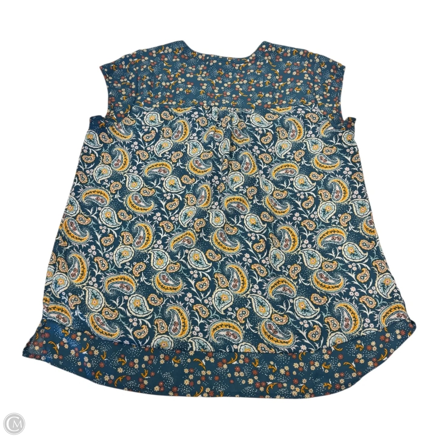 Top Short Sleeve By Dr2 In Multi-colored, Size: L