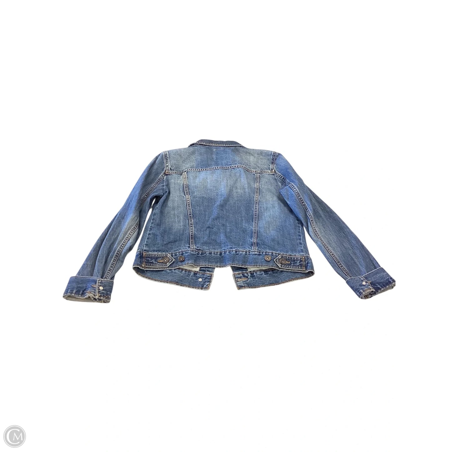 Jacket Denim By Stylus In Blue Denim, Size: S
