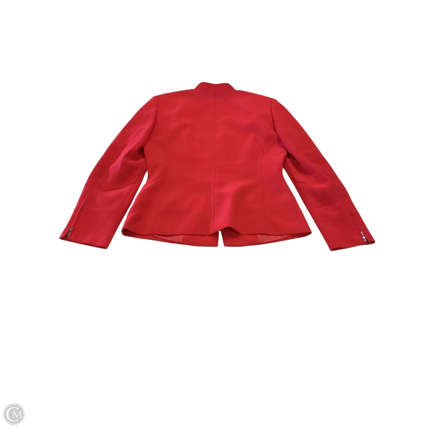 Blazer By Tahari By Arthur Levine In Red, Size: 6