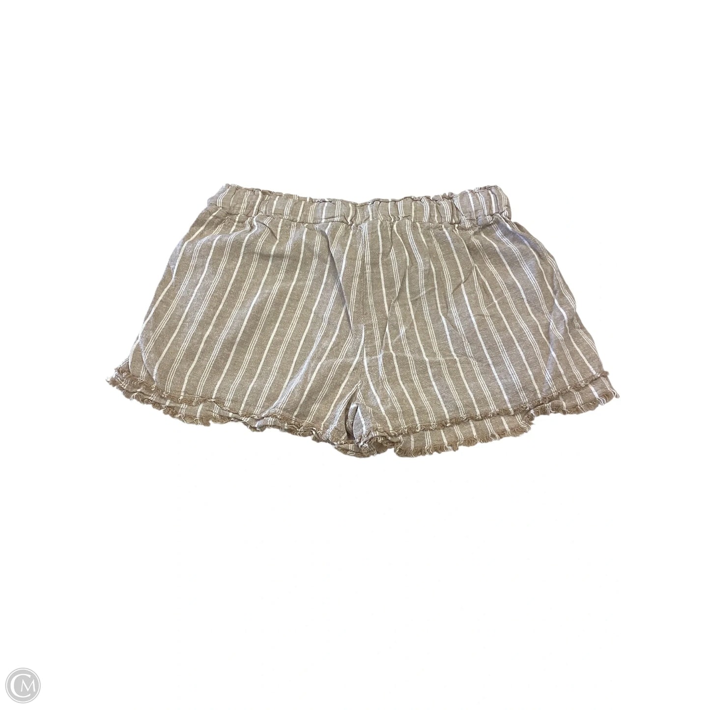 Shorts By Clothes Mentor In Tan, Size: L