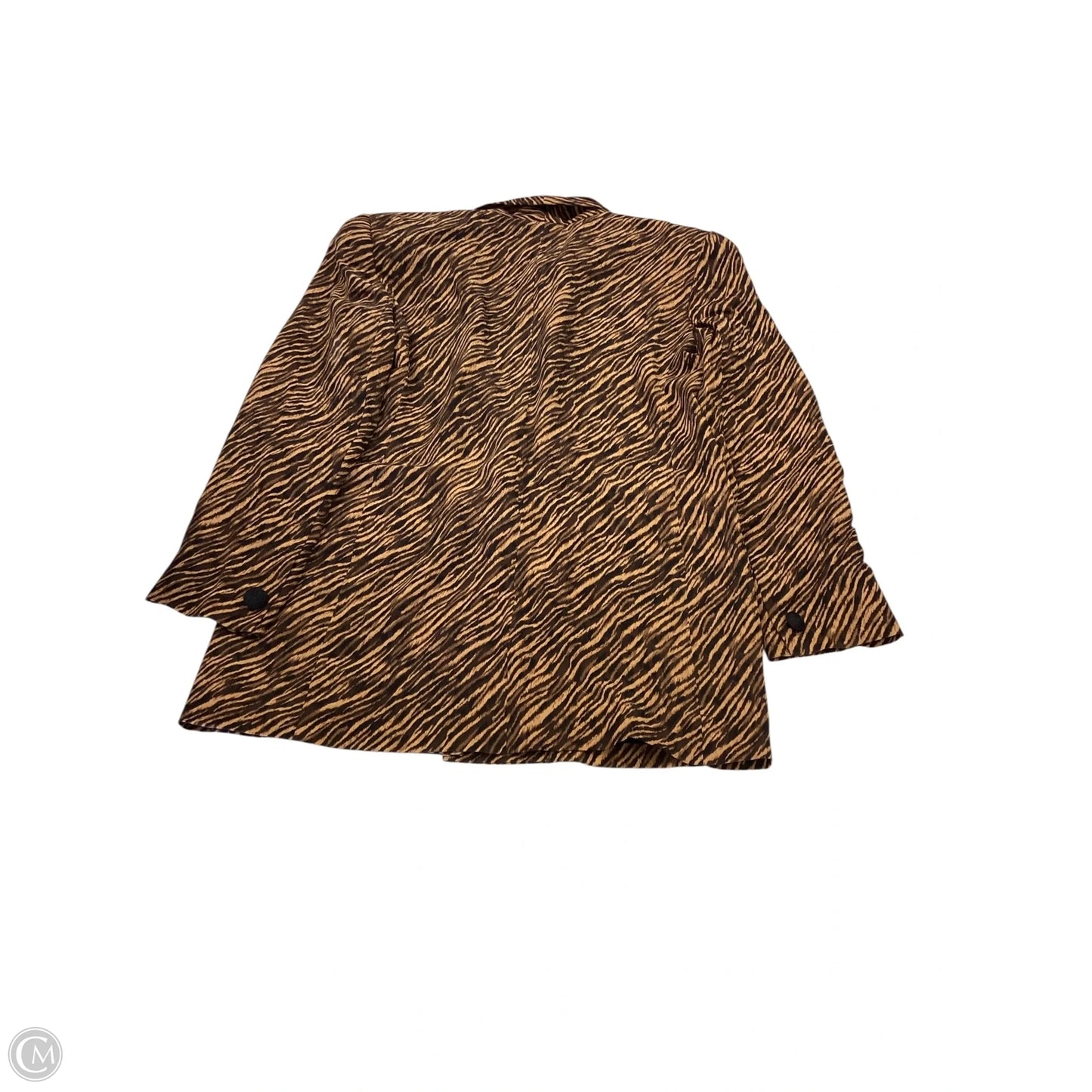 Blazer By Dana Buchman In Animal Print, Size: 8