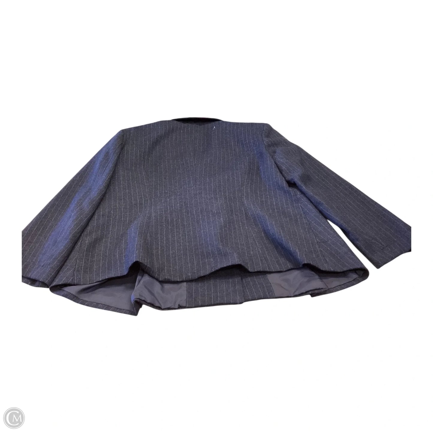 Blazer By Clothes Mentor In Navy, Size: L