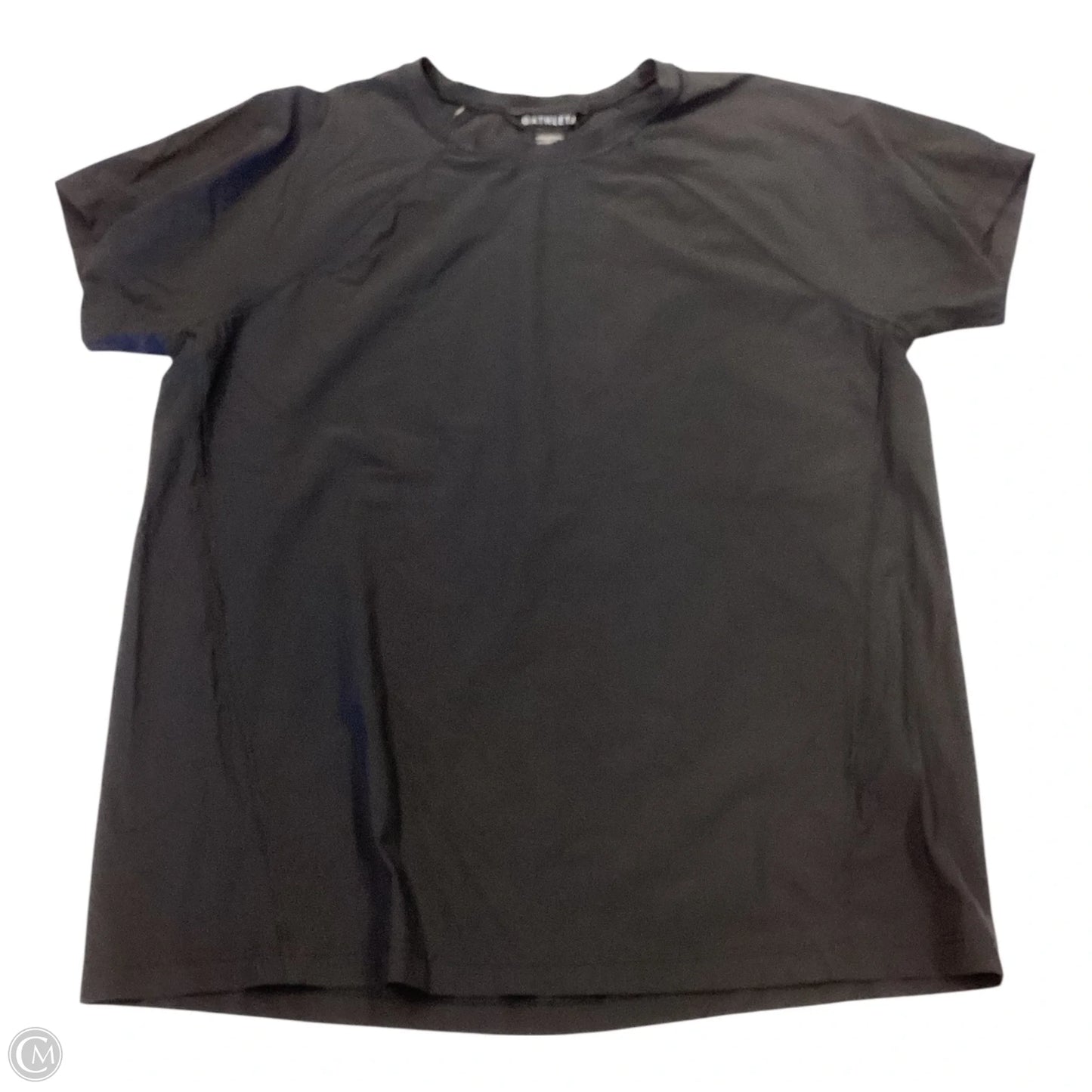 Athletic Top Short Sleeve By Athleta In Black, Size: Xs