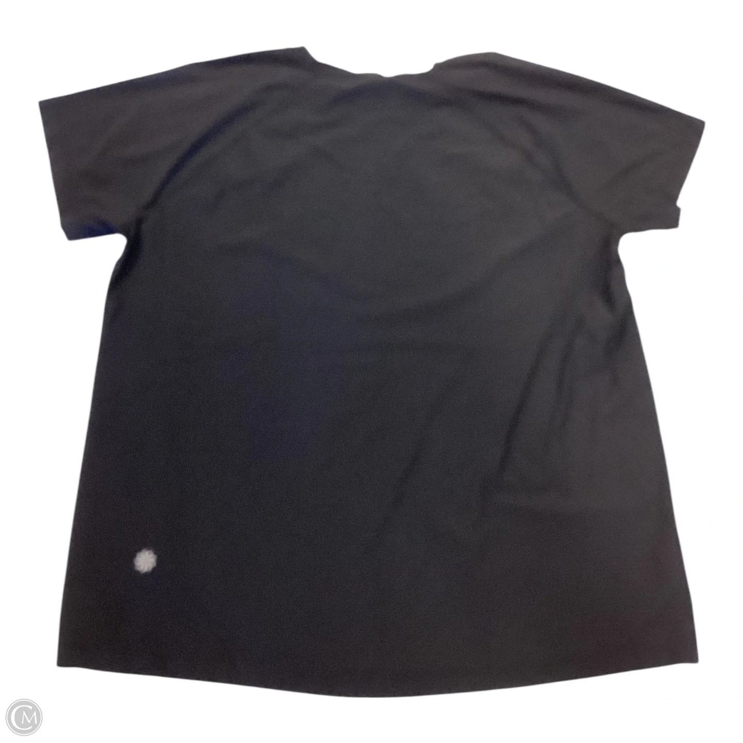 Athletic Top Short Sleeve By Athleta In Black, Size: Xs
