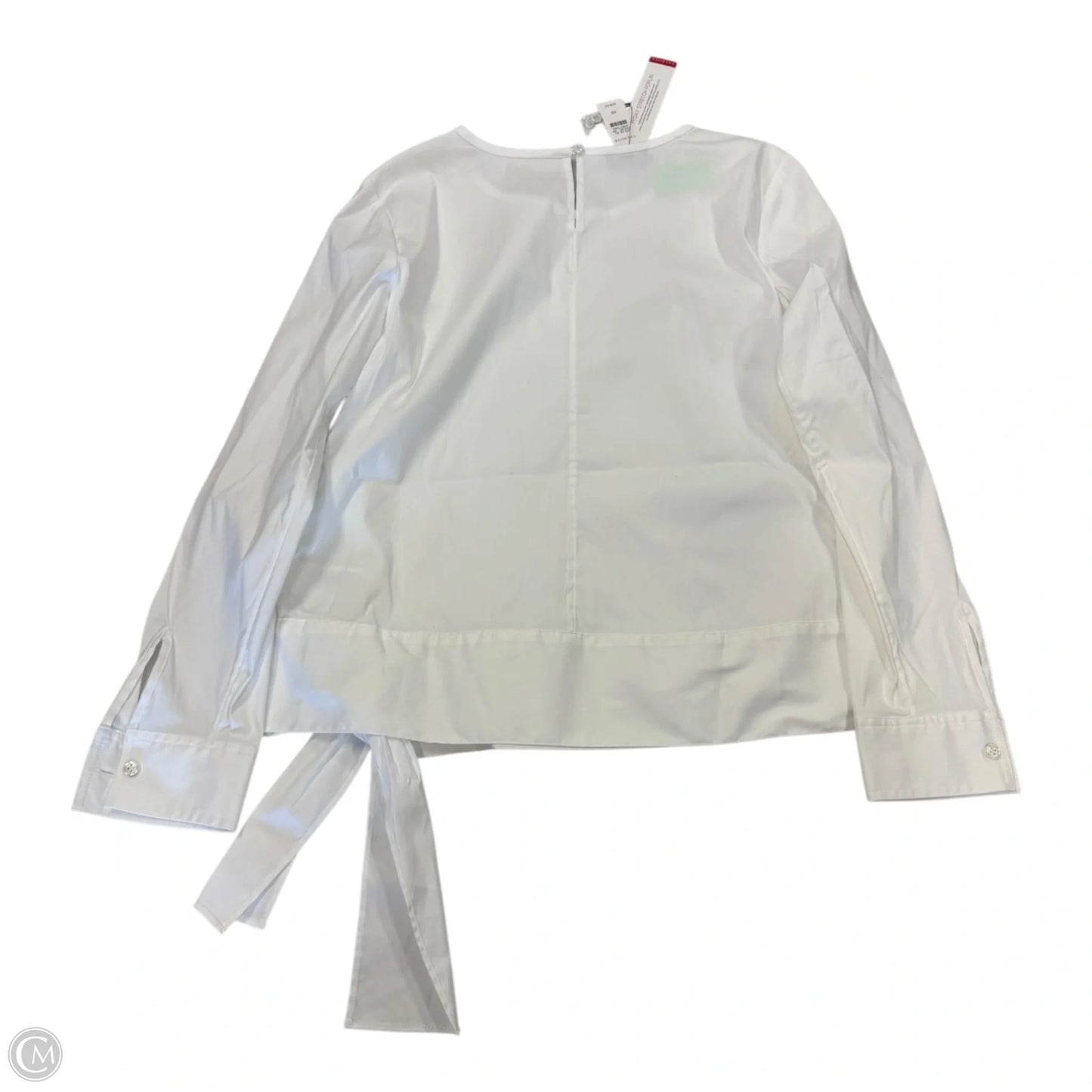 Top Long Sleeve By Talbots In White, Size: Xs