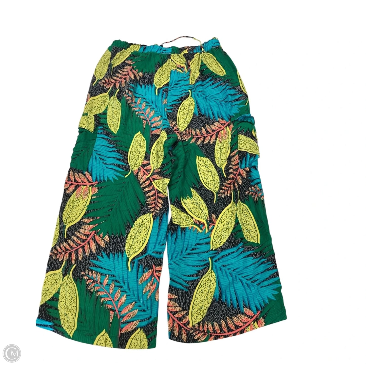 Pants Wide Leg By Jane And Delancey In Tropical Print, Size: L
