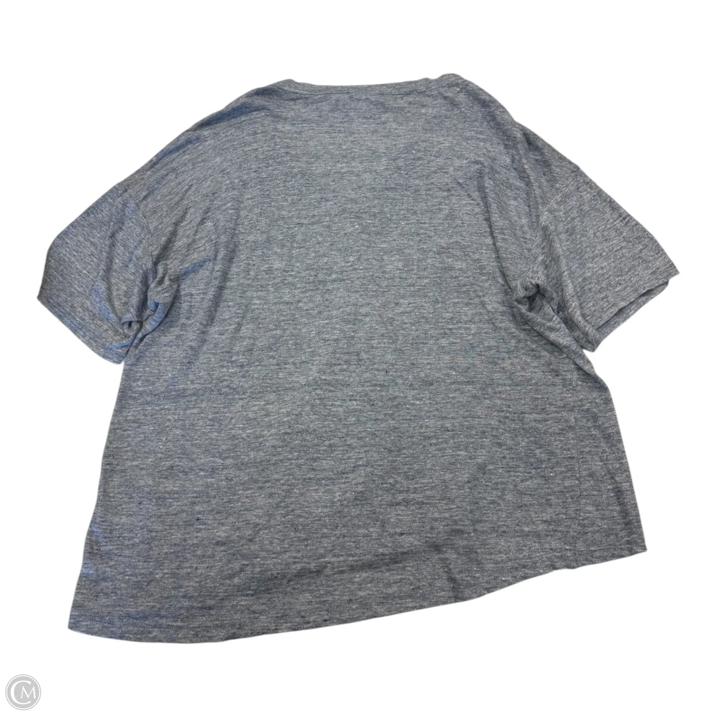 Top Short Sleeve Designer By Halston In Blue, Size: M