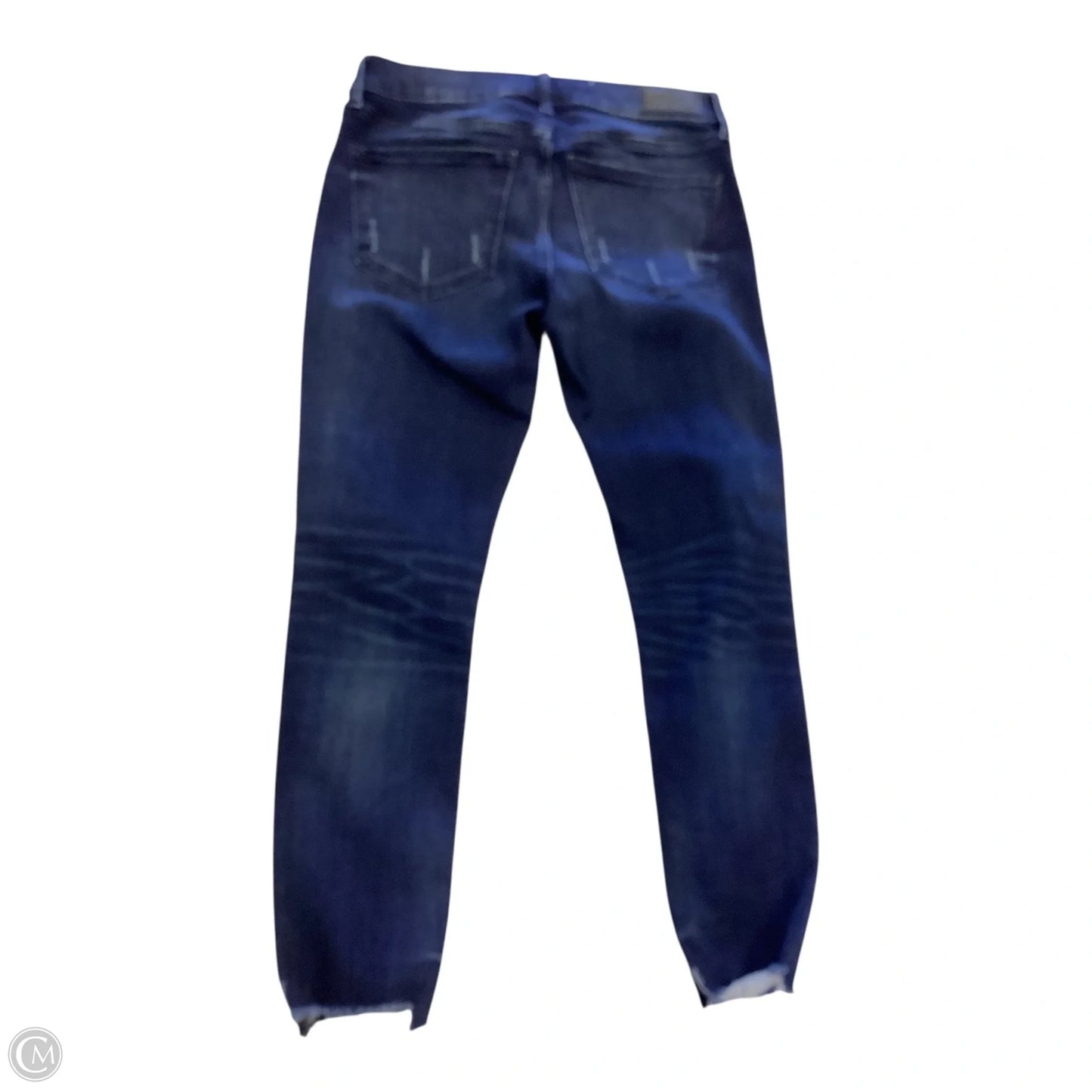 Jeans Skinny By Express In Blue Denim, Size: 6