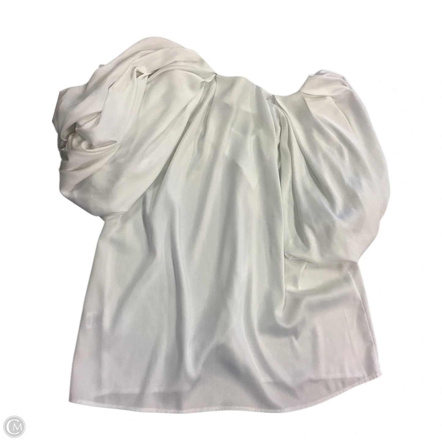 Top Short Sleeve By Entro In White, Size: L