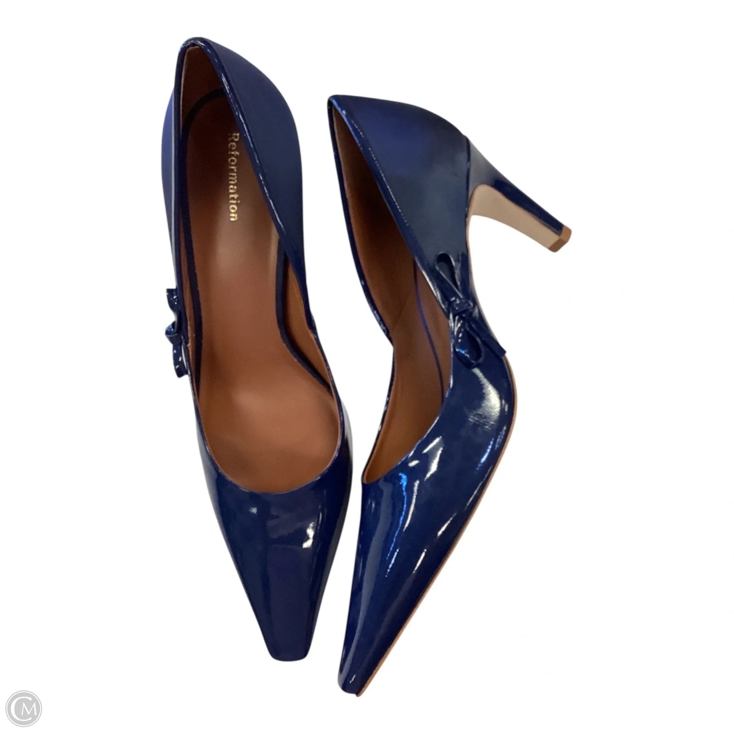 Shoes Heels Kitten By Reformation In Navy, Size: 9