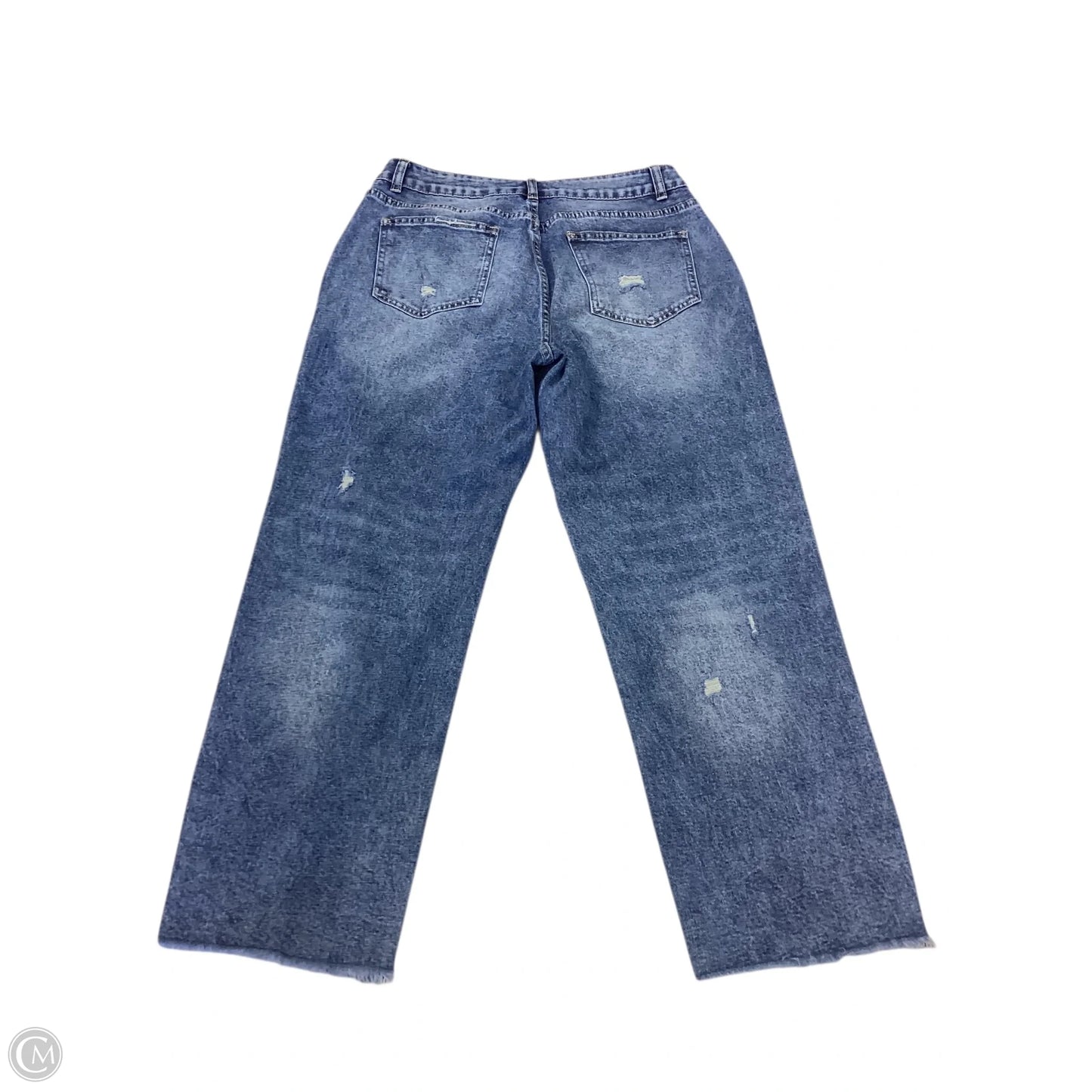 Jeans Straight By Clothes Mentor In Blue Denim, Size: 8