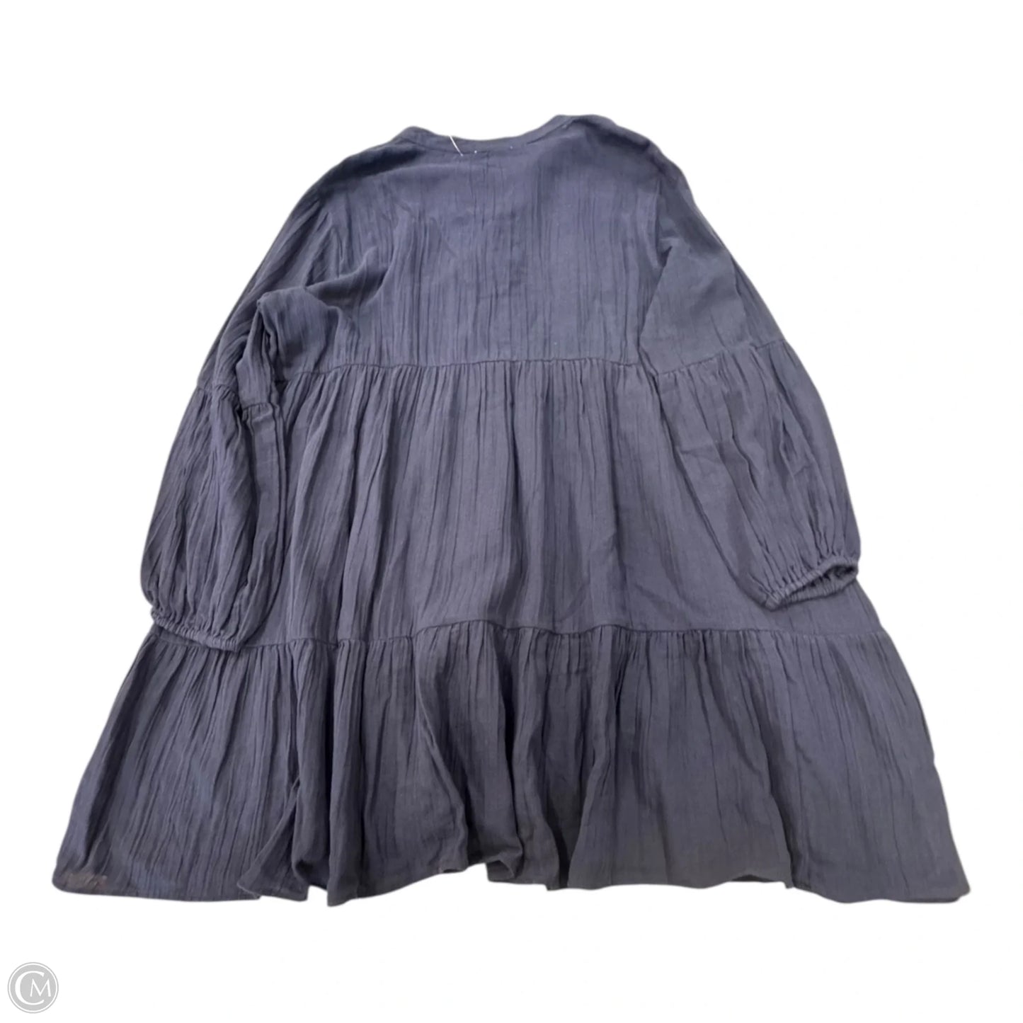 Dress Casual Short By Charlie Paige In Blue, Size: Xl