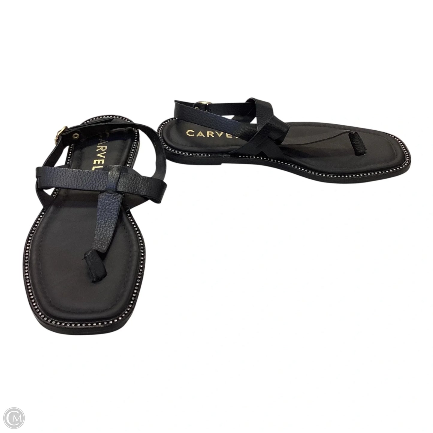 Sandals Flats By Carvela In Black, Size: 9