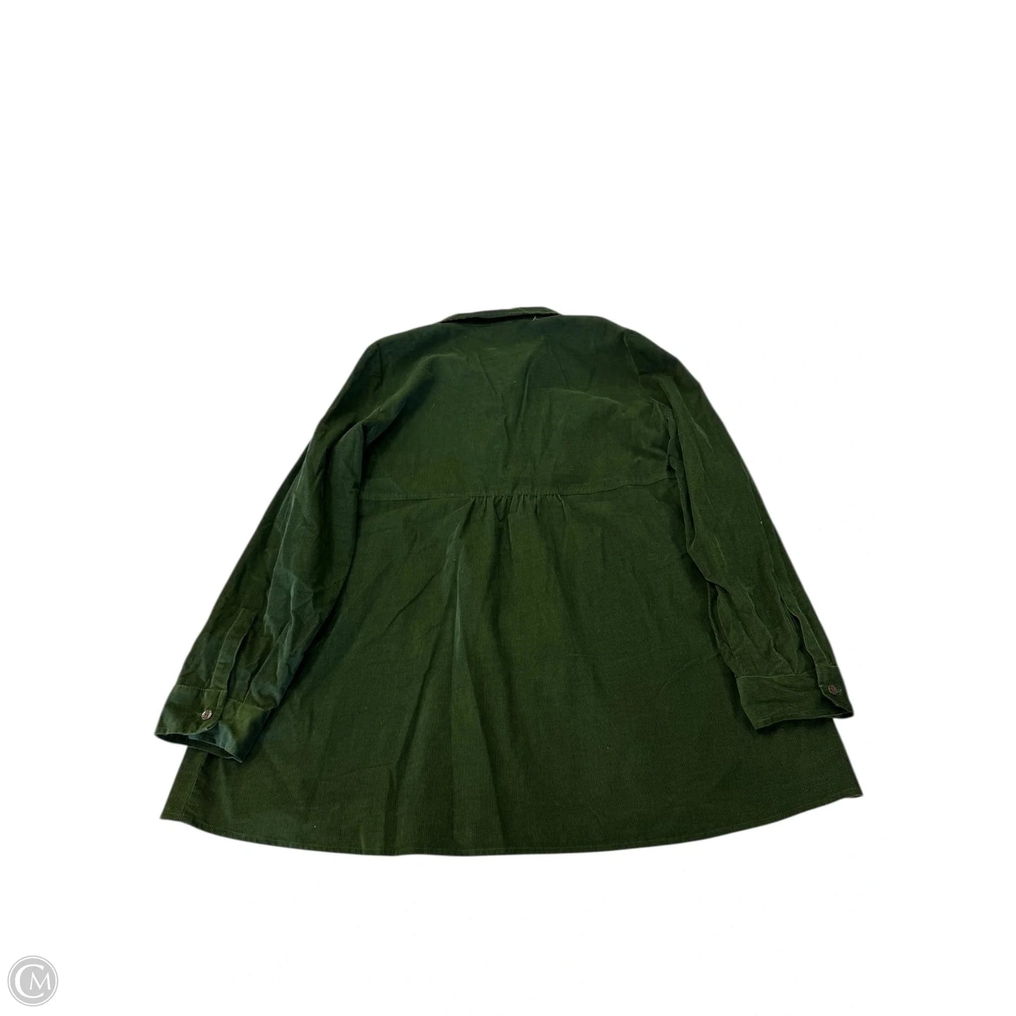 Top Long Sleeve By J. Jill In Green, Size: Xl