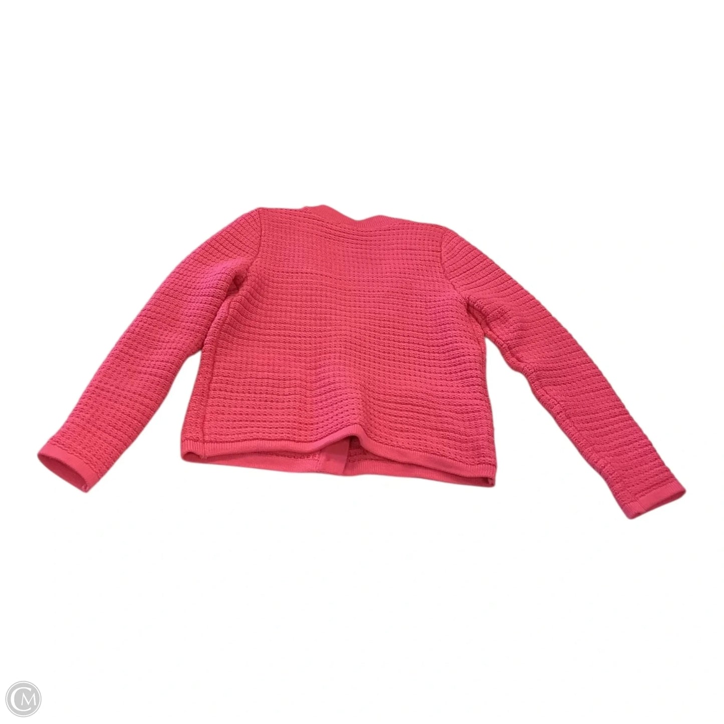Sweater Cardigan By Talbots In Pink, Size: S